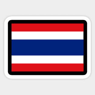 Thailand back Sticker